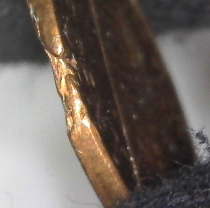1961-P-Lincoln-Cent-Curved-Clipped-Planchet-And-1961-P-LMC-With-Ragged-Clip